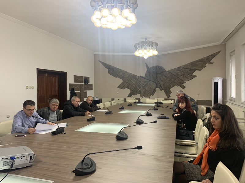 РЕДОВНО ЗАСЕДАНИЕ НА ОБЛАСТНАТА ЕПИЗООТИЧНА КОМИСИЯ СЕ ПРОВЕДЕ ПОД ПРЕДСЕДАТЕЛСТВОТО НА ЗАМЕСТНИК ОБЛАСТНИЯ УПРАВИТЕЛ МИРОСЛАВ КОМИТСКИ  