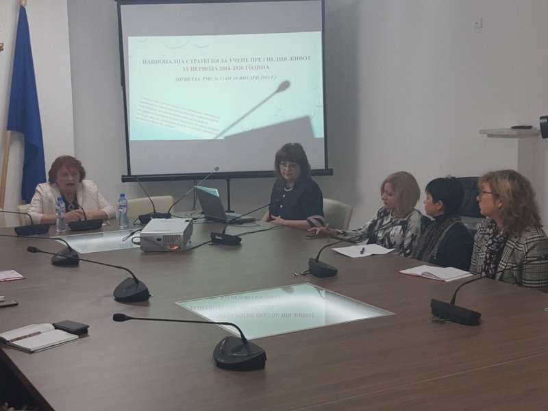 УЧРЕДИ СЕ ОБЛАСТНА КООРДИНАЦИОННА ГРУПА ЗА УЧЕНЕ ПРЕЗ ЦЕЛИЯ ЖИВОТ