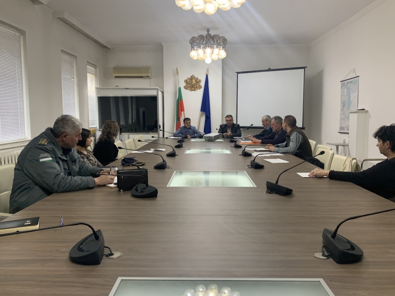ЗАМЕСТНИК ОБЛАСТНИЯТ УПРАВИТЕЛ МИРОСЛАВ КОМИТСКИ ПРОВЕДЕ ЗАСЕДАНИЕ НА ОБЛАСТНАТА ЕПИЗООТИЧНА КОМИСИЯ 
