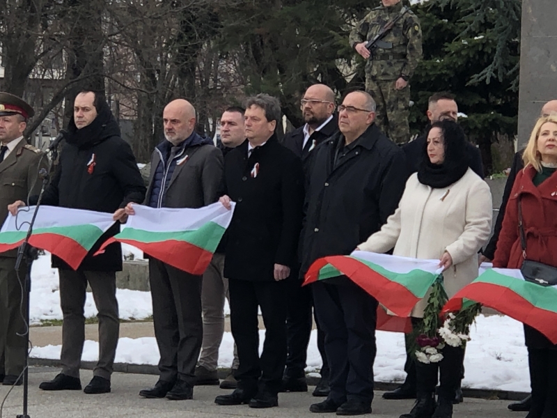 ТЪРЖЕСТВЕНО ЧЕСТВАНЕ НА 3-ТИ МАРТ – 144 ГОДИНИ ОТ ОСВОБОЖДЕНИЕТО НА БЪЛГАРИЯ
