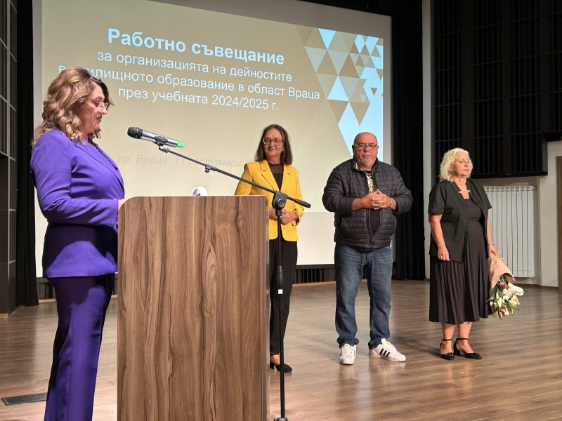 Николай Николов: Област Враца има изключително уважавана образователна общност, с чийто успехи се гордеем
