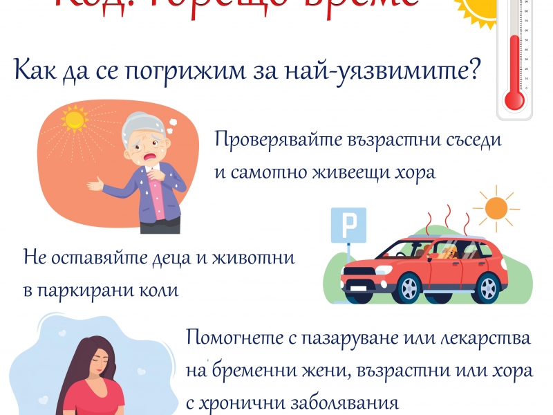  Опасно горещо време