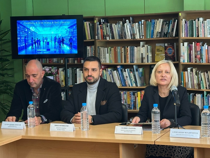 Областният управител Николай Николов приветства иновативен трансграничен проект на Врачанската библиотека