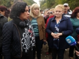 ОБЛАСТНИЯТ УПРАВИТЕЛ МАЛИНА НИКОЛОВА И МИНИСТЪР ИВЕЛИНА ВАСИЛЕВА НАПРАВИХА ИНСПЕКЦИЯ НА РЕКА БОТУНЯ