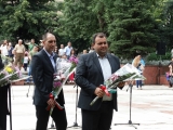 ЗАМЕСТНИК ОБЛАСТНИЯТ УПРАВИТЕЛ МИРОСЛАВ КОМИТСКИ БЕ СРЕД ОФИЦИАЛНИТЕ  ГОСТИ НА ТЪРЖЕСТВЕНОТО ОТБЕЛЯЗВАНЕ НА 180-ТА ГОДИШНИНА ОТ РОЖДЕНИЕТО НА АПОСТОЛА НА СВОБОДАТА