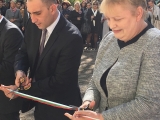 ОБЛАСТНИЯТ УПРАВИТЕЛ МАЛИНА НИКОЛОВА ПРИСЪСТВА НА ТЪРЖЕСТВОТО ПО ПОВОД ОТКРИВАНЕТО НА НОВАТА СГРАДА И АКАДЕМИЧНАТА 2017/2018 ГОДИНА НА ФИЛИАЛА НА ВЕЛИКОТЪРНОВСКИЯ УНИВЕРСИТЕТ „СВ. СВ. КИРИЛ И МЕТОДИЙ“ ВЪВ ВРАЦА