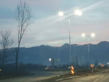 КРЪГОВОТО КРЪСТОВИЩЕ НА ОБХОДНИЯ ПЪТ НА ВРАЦА E С LED ОСВЕТЛЕНИЕ