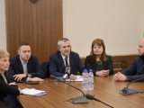 ОБЛАСТНИЯТ УПРАВИТЕЛ НА ВРАЦА НА СРЕЩА СЪС СПОРТНИЯ МИНИСТЪР  ДОЦ. Д-Р ДИМИТЪР ИЛИЕВ И СПОРТНИТЕ КЛУБОВЕ