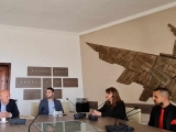 ОБЛАСТНИЯТ УПРАВИТЕЛ НА ОБЛАСТ ВРАЦА НАДЯ ДОНКИНСКА ПОСРЕЩНА ДЕЛЕГАЦИЯ ОТ ПОБРАТИМЕНИЯ РАЙОН ТАРАКЛИЯ, РЕПУБЛИКА МОЛДОВА