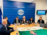 Областният управител Николай Николов приветства конференцията, посветена на 150 години от Априлското въстание